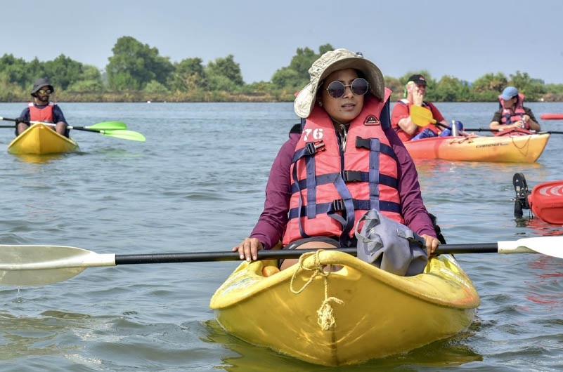 kayaking